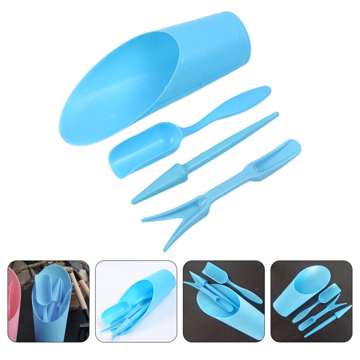 Gardening Tools Wholesale - 4 unids/set, pala de cubo duradera