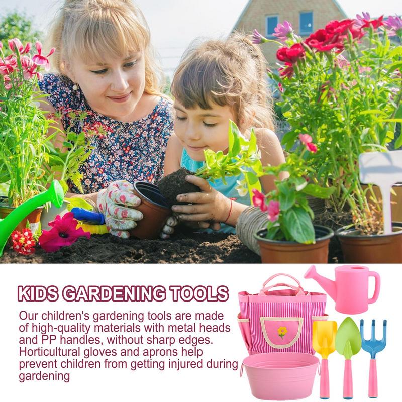 Gardening Tools Toddler - Juego de herramientas de jardinería para