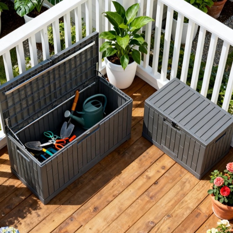 Gardening Tools In Store - Caja de almacenamiento impermeable para Patio/jardín