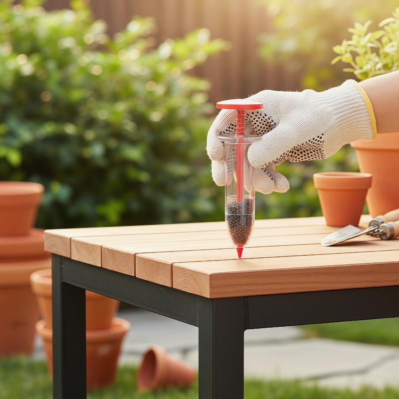 Gardening Tools Essential - Dispensador de semillas portátil, herramienta sembradora