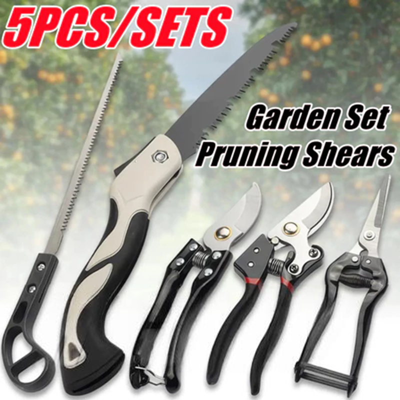 Gardening Tools Essential - Kit de herramientas de tijeras de