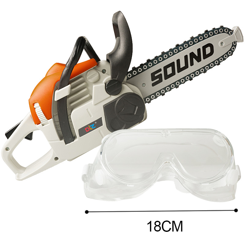 Motosierra de juguete con gafa - Gardening Tools Kids reseña y precio