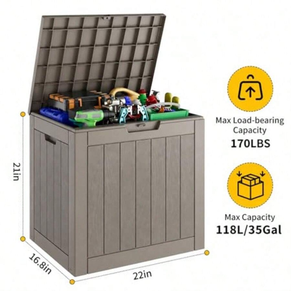 Caja de Almacenamiento Exterio - Gardening Tools And Uses reseña y precio