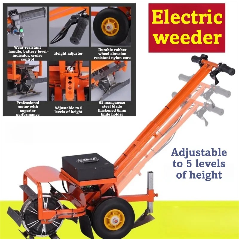 Desmalezador eléctrico de jard - Gardening Tools To Remove Weeds reseña y precio