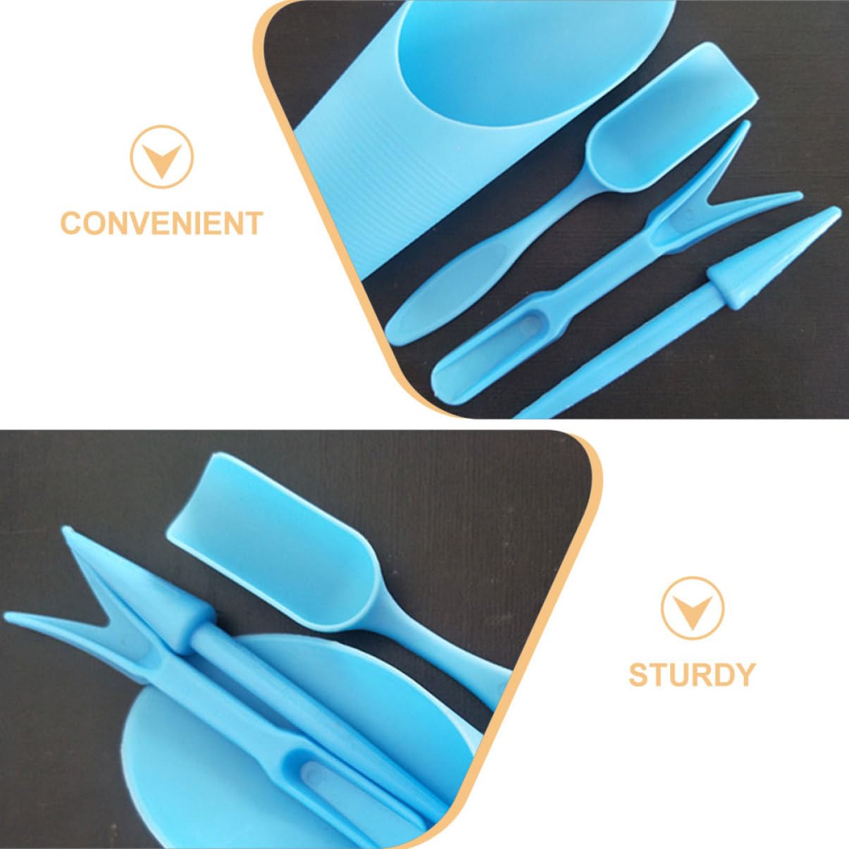 4 unids/set, pala de cubo dura - Gardening Tools Wholesale reseña y precio