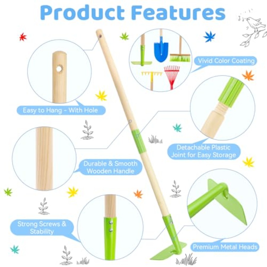 Juego de Herramientas de Jardí - Gardening Tools Toddler reseña y precio
