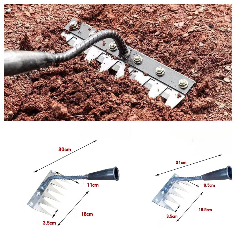 Rastrillo de acero para jardín - Gardening Tools And Uses reseña y precio