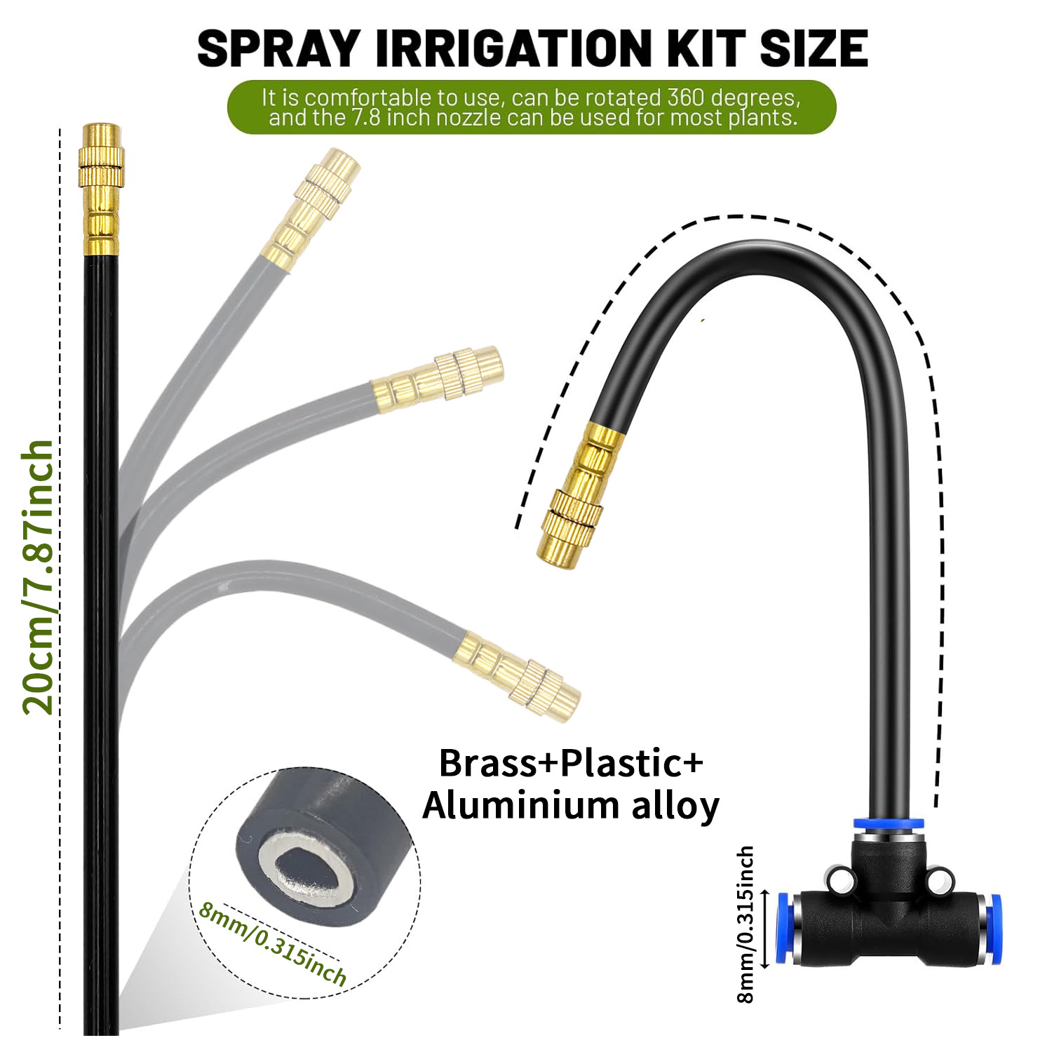Kit de Rociador para Jardín co - Root Watering Spike reseña y precio