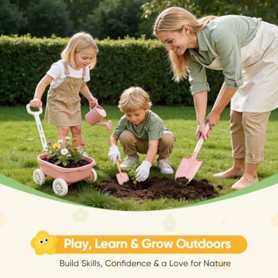 Juego de Jardinería con Carret - Gardening Tools Japan reseña y precio