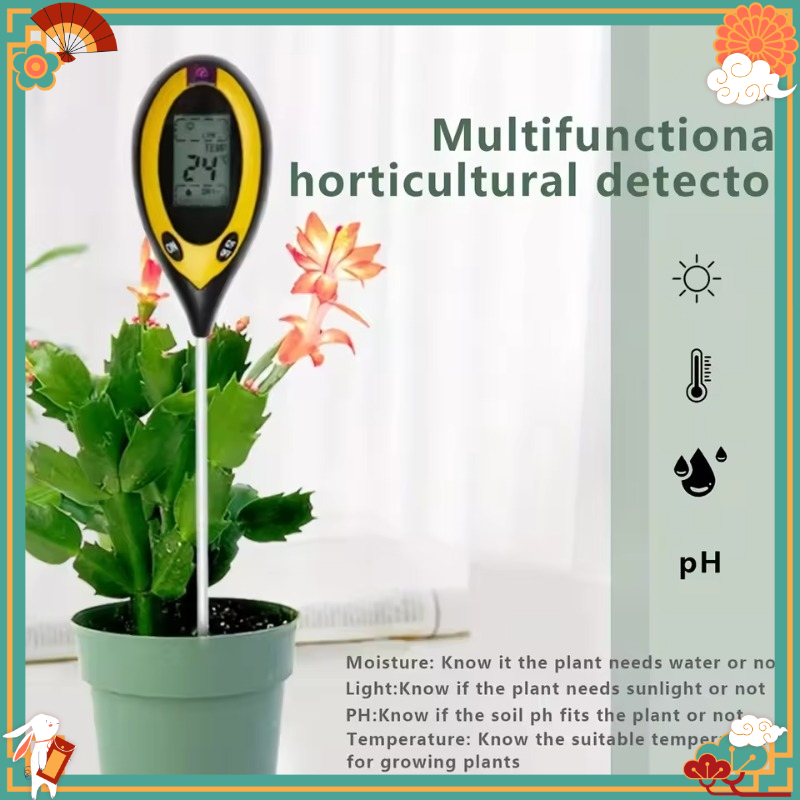Medidor de pH del suelo multif - Gardening Tools And Uses reseña y precio