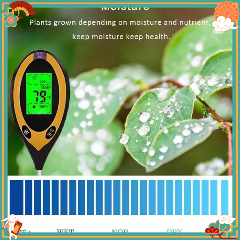 Medidor de pH del suelo multif - Gardening Tools And Uses reseña y precio