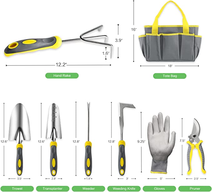Juego de Accesorios de Jardine - Quality Gardening Tools For Kids reseña y precio