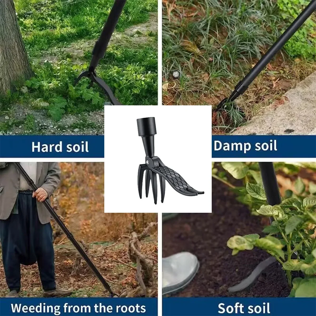 Herramienta extractora de mala - Gardening Tools To Remove Weeds reseña y precio