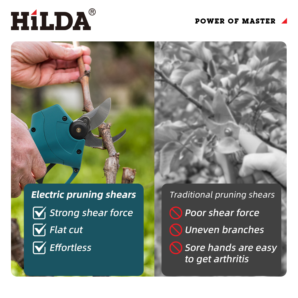 Tijeras de Podar Eléctricas In - Gardening Tools Wholesale reseña y precio