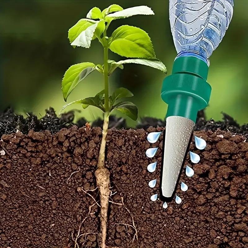4 estacas de riego automático  - Root Watering Spike reseña y precio