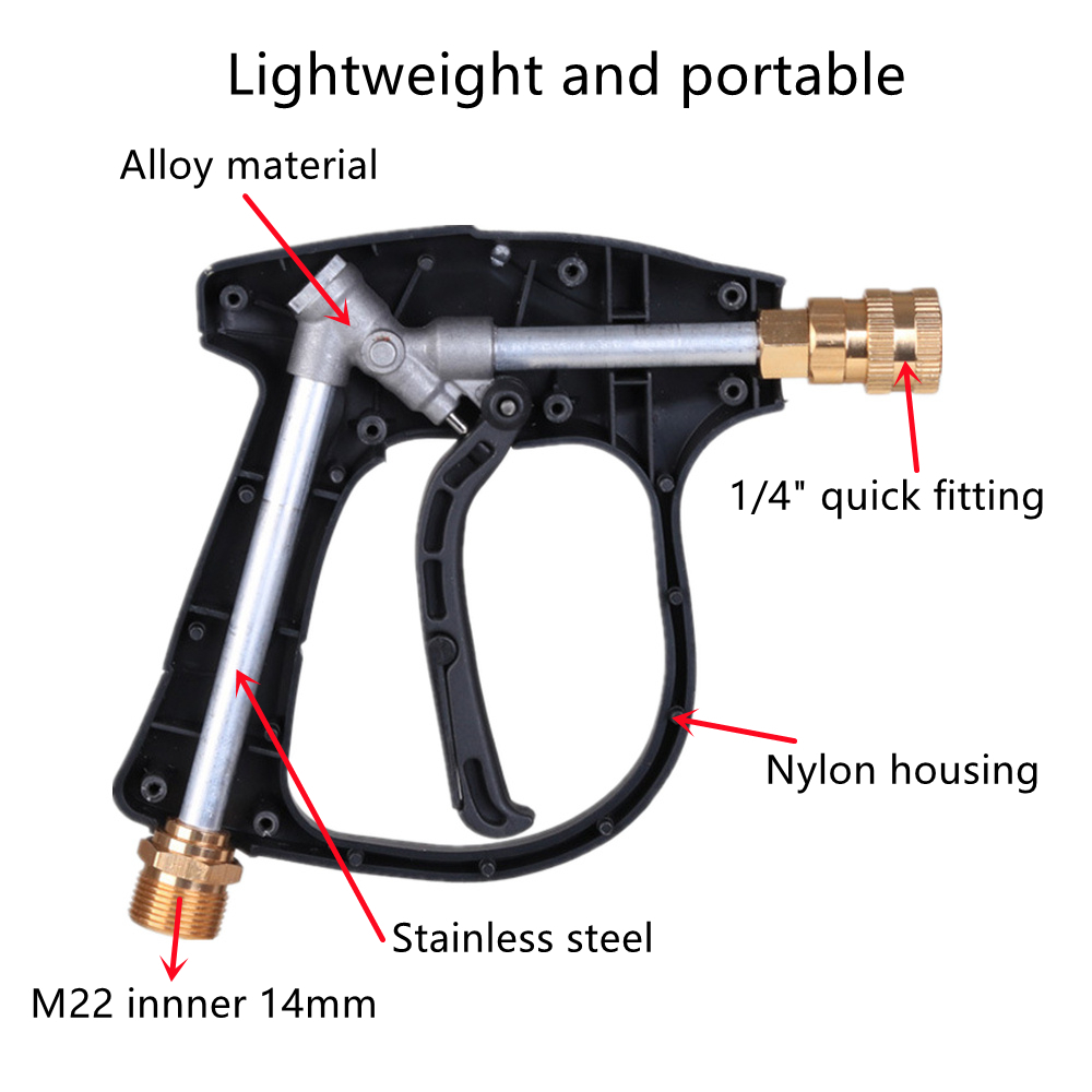 Pistola de lavado a presión +  - Gardening Tools Wholesale reseña y precio