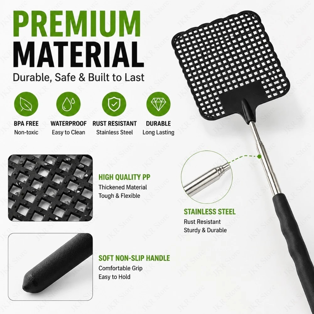 Matamoscas Negro, Paquete de 1 - Gardening Tools And Uses reseña y precio