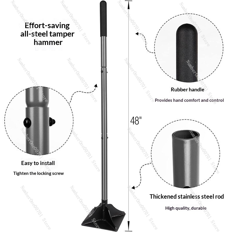 Compactador de Suelo Desmontab - Gardening Tools And Uses reseña y precio