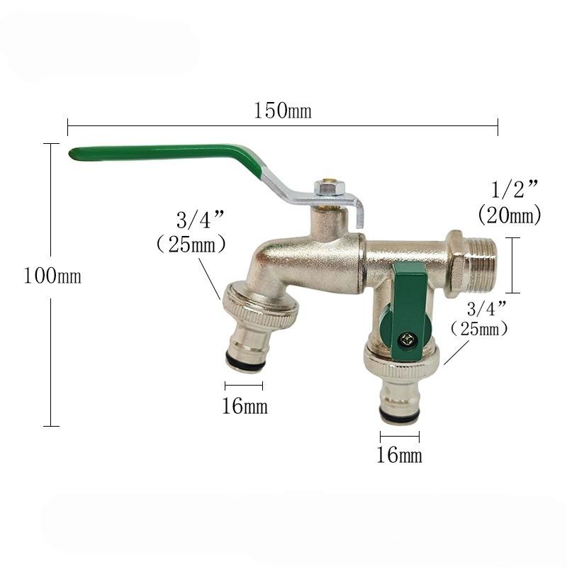 1 unidad de grifo de agua de 1 - Gardening Tools And Uses reseña y precio