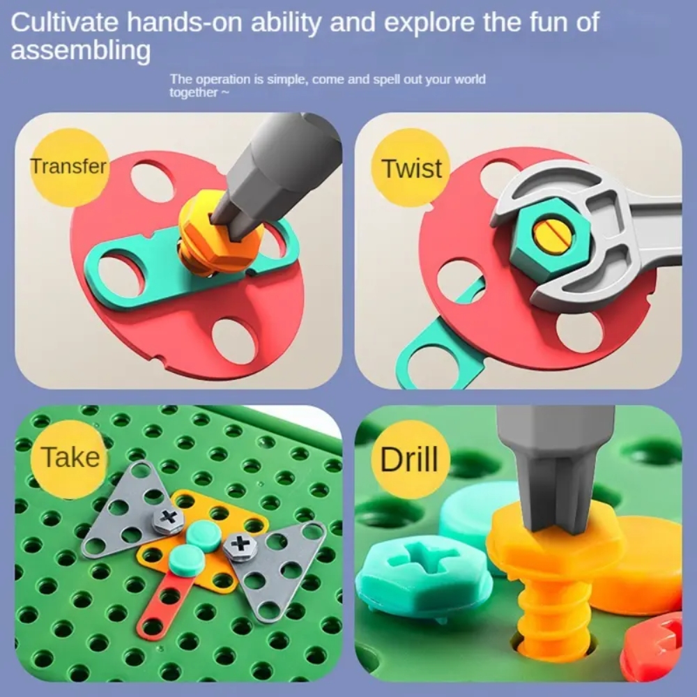Juego de taladro STEM para niñ - Gardening Tools Toddler reseña y precio