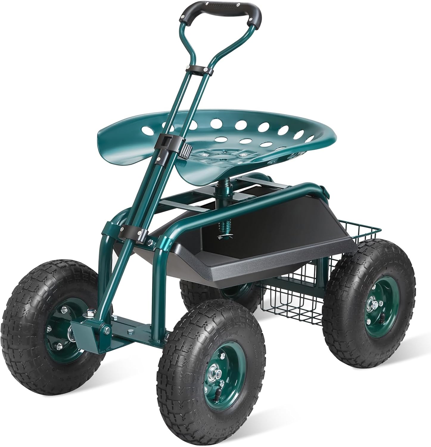 Carrito de Jardín con Asiento  - Gardening Tools And Uses reseña y precio