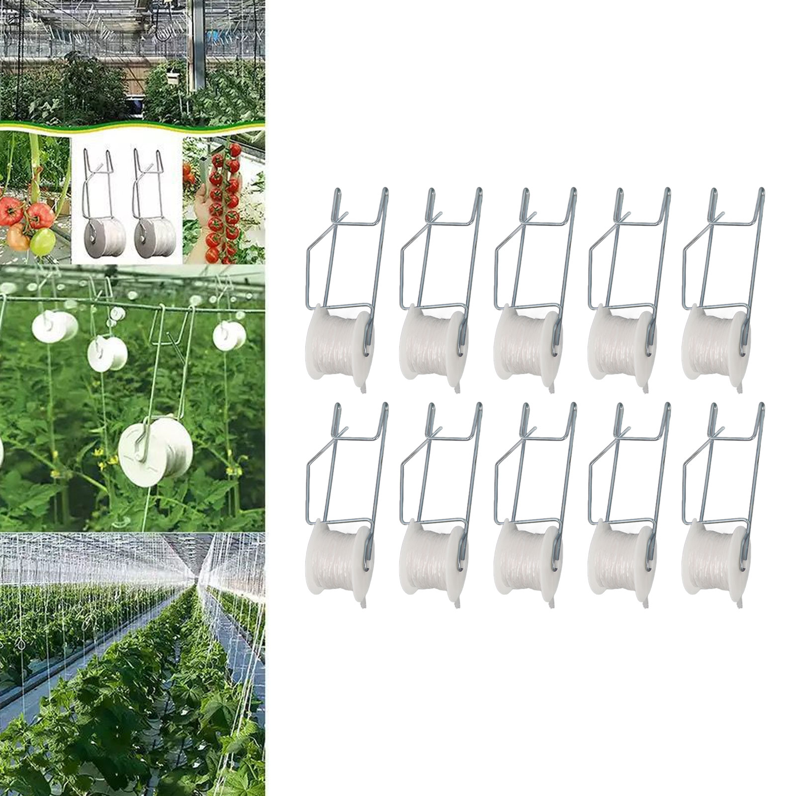 6-50 unidades de Ganchos de So - Gardening Tools Essential reseña y precio
