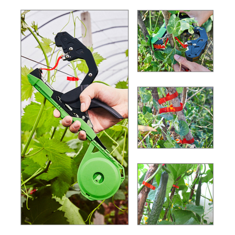 Máquina para atar ramas de pla - Gardening Tools Essential reseña y precio